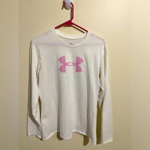 Under Armour Ladies Size Large Breast Cancer Long Sleeve TShirt